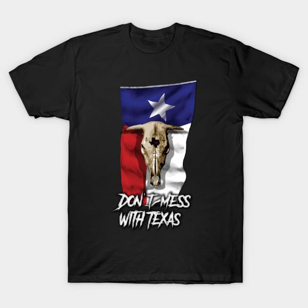 Don't mess with Texan Cows T-Shirt by urzi90